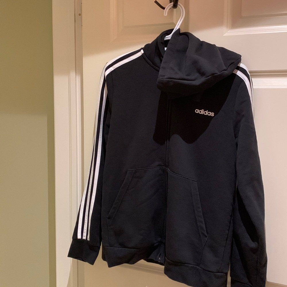 kids adidas zip up sweater
